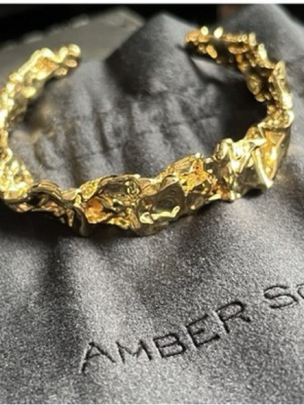 Amber Sceats‎ 24k Gold Plated Cuff